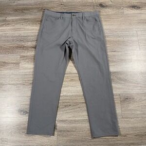 Vineyard Vines Men's On The Go Pant Performance Casual Travel 36x30‎ Gray